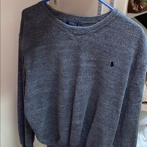 Polo Ralph Lauren dark grey crew neck sweater